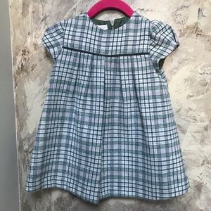 Fina Ejerique plaid dress, size 18 months.